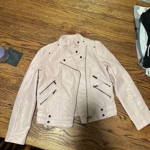 Vegan leather jacket